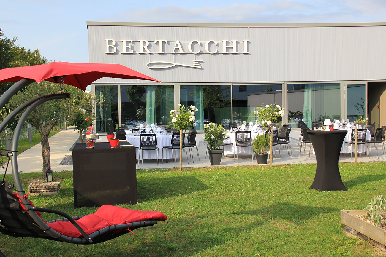 Réception en extérieur Reims - Bertacchi traiteur