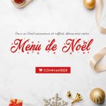 Slider - Menu de Noël - e-boutique - Mobile